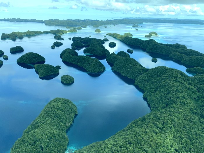 Archipelago geography palau horizonte